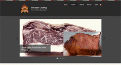 Desktop Screenshot of disturbedcooking.com